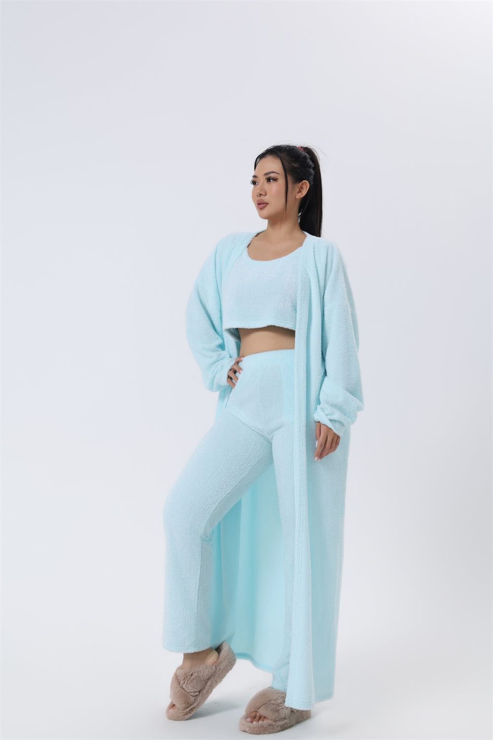Cozy Allure 3 Piece Pajama Set
