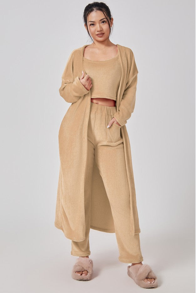 Cozy Allure 3 Piece Pajama Set