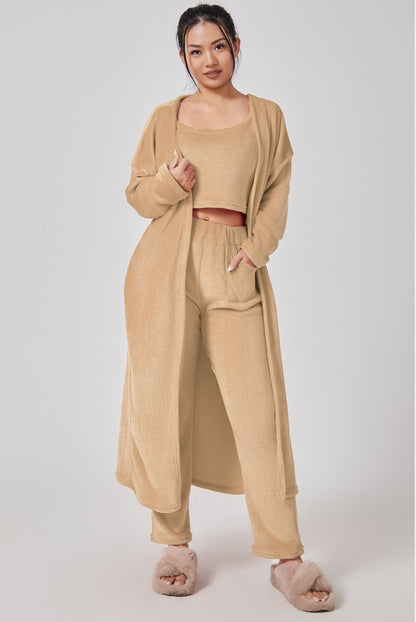 Cozy Allure 3 Piece Pajama Set